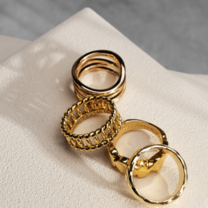 Anillos de oro 24K